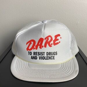 D.A.R.E trucker hat